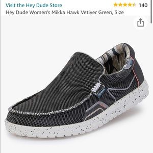 HeyDude Mikka Hawk Vetiver Green US Mens Size 12 🔥